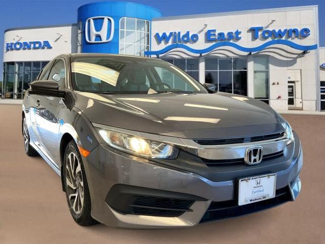 used 2016 Honda Civic car, priced at $17,403