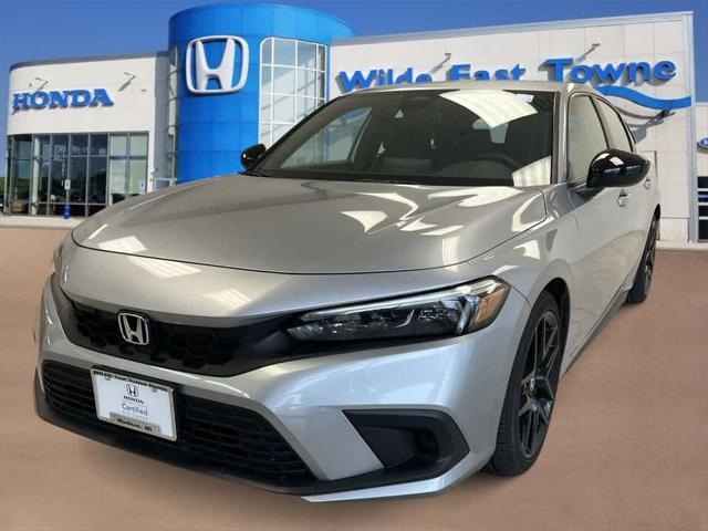 used 2022 Honda Civic car, priced at $24,784