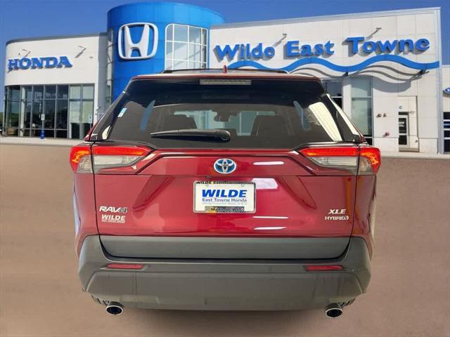 used 2021 Toyota RAV4 Hybrid car, priced at $31,865