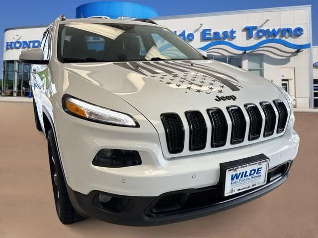 used 2017 Jeep Cherokee car, priced at $11,211