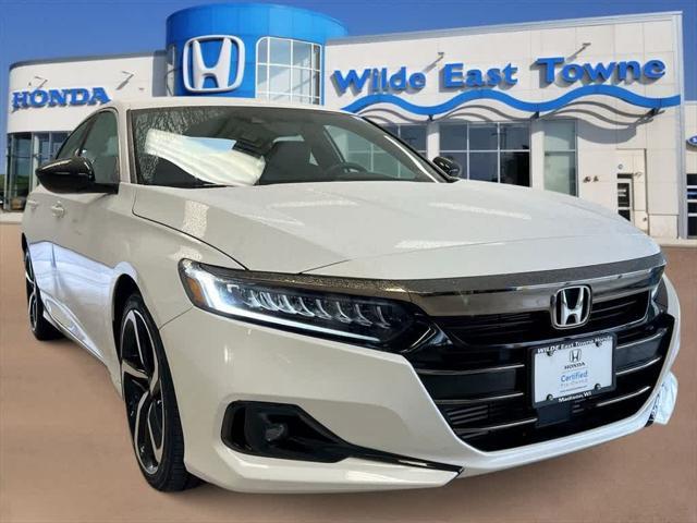 used 2022 Honda Accord car, priced at $25,420