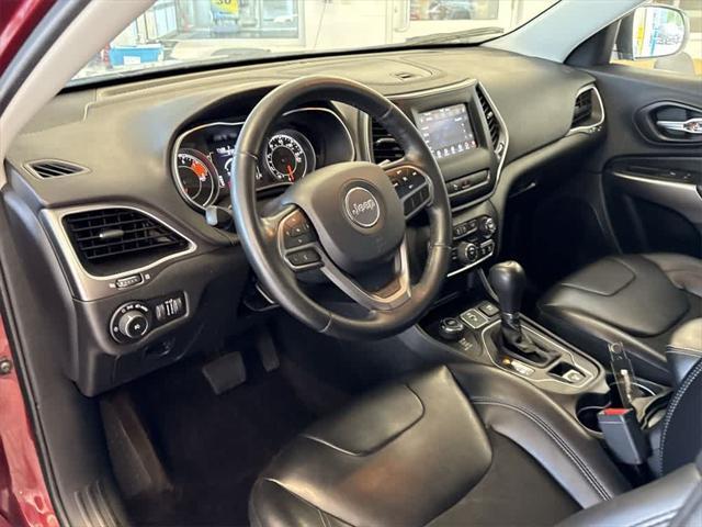 used 2019 Jeep Cherokee car, priced at $15,815
