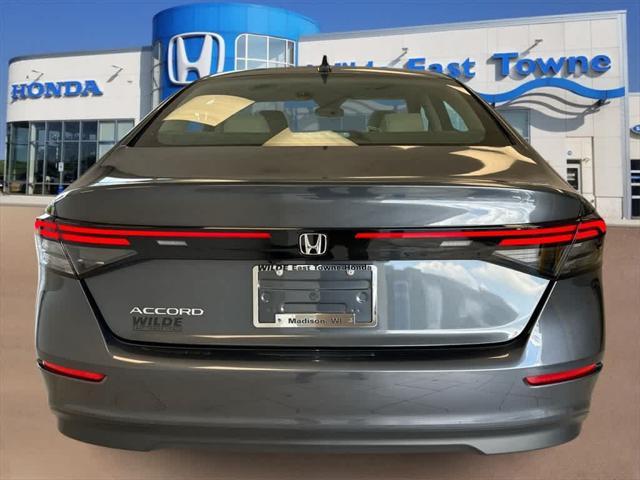 used 2024 Honda Accord car, priced at $27,619
