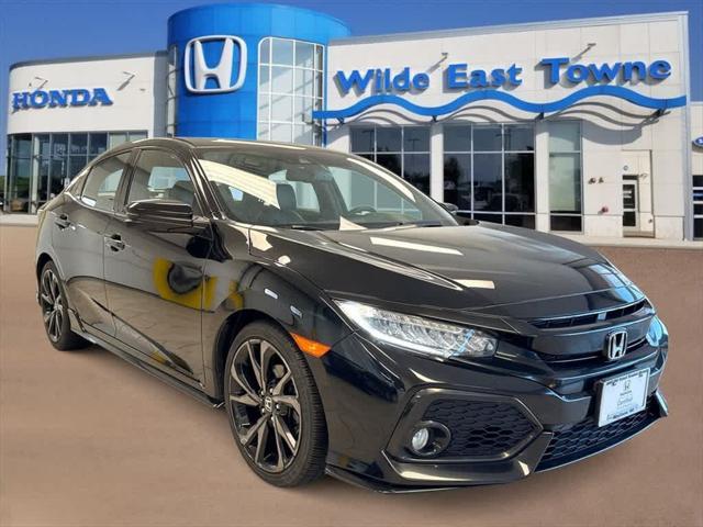 used 2018 Honda Civic car, priced at $24,044