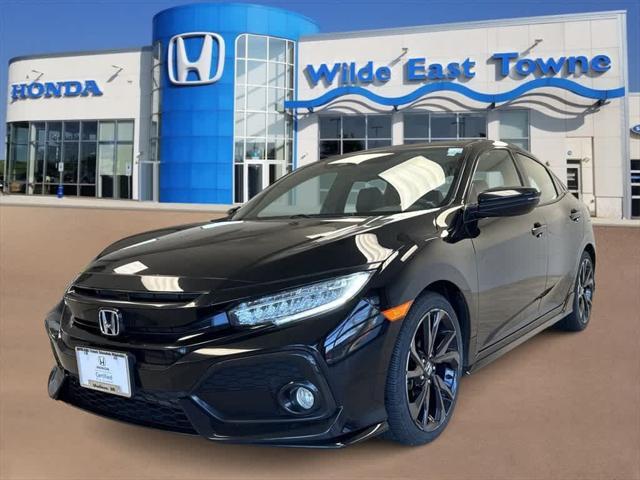 used 2018 Honda Civic car, priced at $24,044