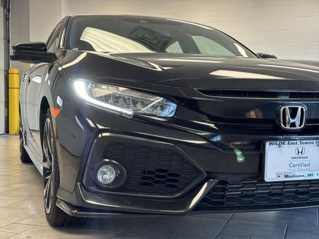 used 2018 Honda Civic car, priced at $24,044