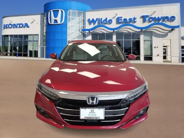 used 2022 Honda Accord Hybrid car, priced at $26,198