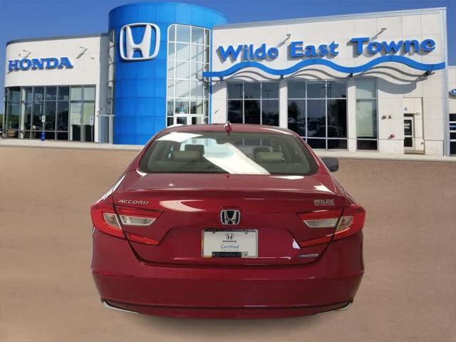 used 2022 Honda Accord Hybrid car, priced at $26,198