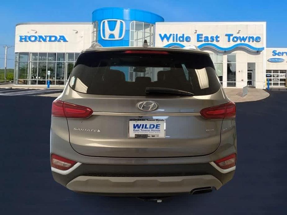 used 2019 Hyundai Santa Fe car, priced at $20,796