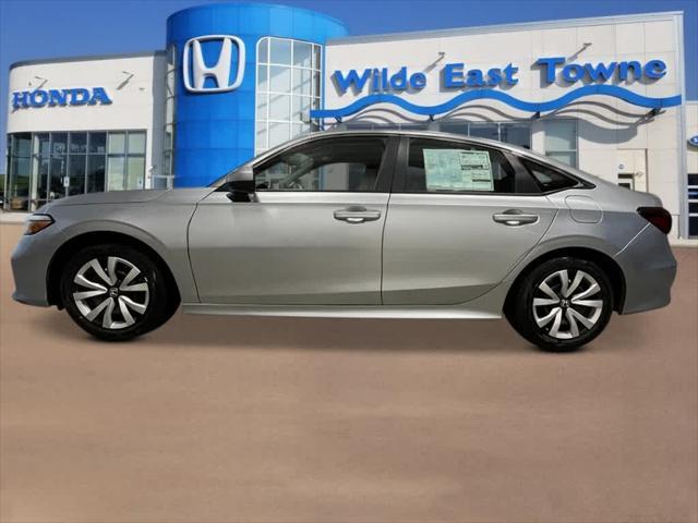 new 2025 Honda Civic car, priced at $25,345