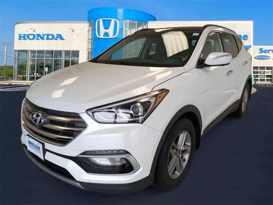 used 2018 Hyundai Santa Fe Sport car, priced at $17,159