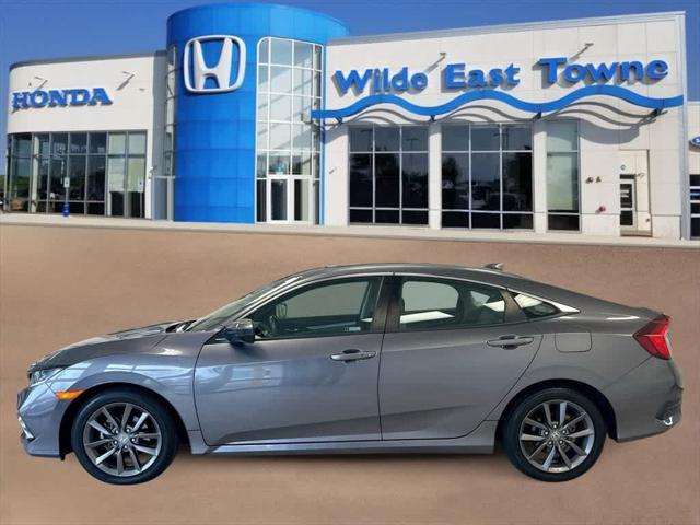 used 2021 Honda Civic car, priced at $23,356