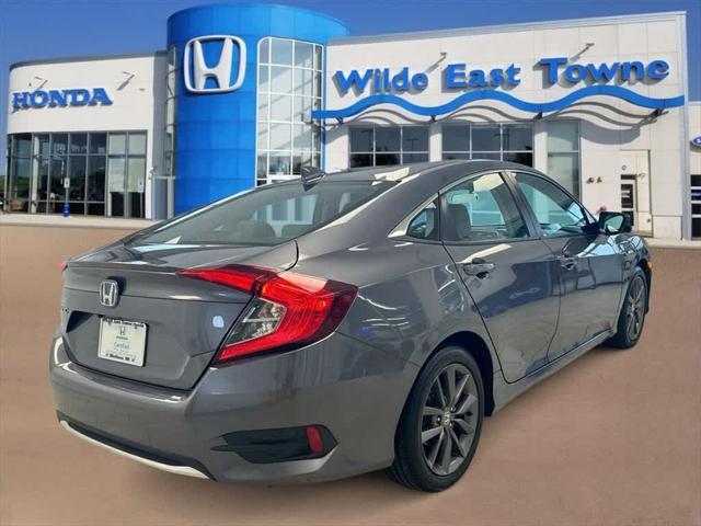 used 2021 Honda Civic car, priced at $23,356