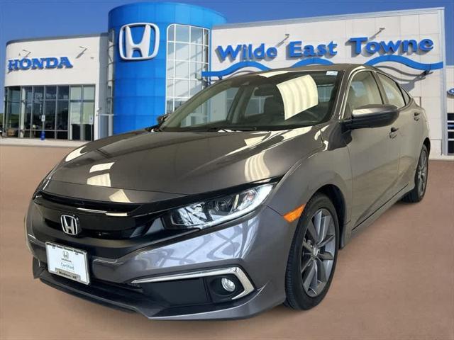 used 2021 Honda Civic car, priced at $23,356