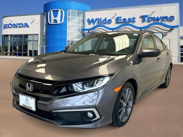 used 2021 Honda Civic car, priced at $23,356