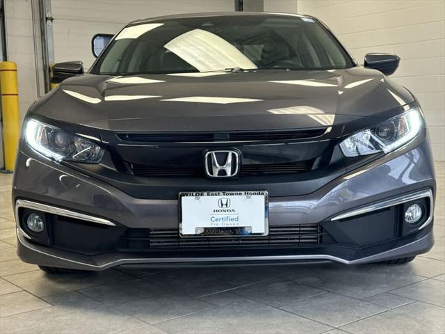 used 2021 Honda Civic car, priced at $23,356