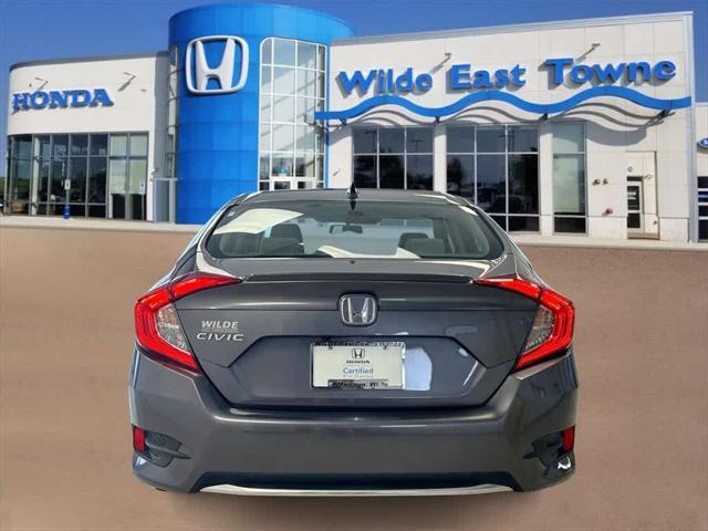 used 2021 Honda Civic car, priced at $23,356