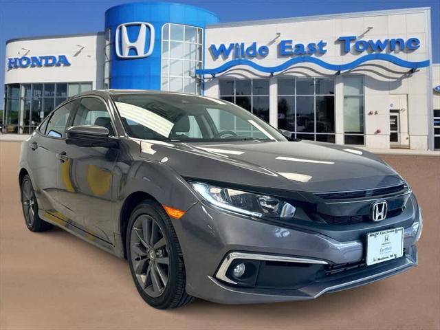 used 2021 Honda Civic car, priced at $23,356