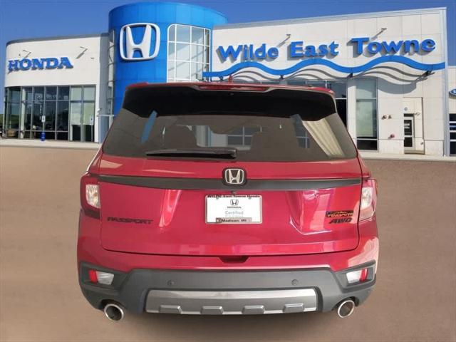 used 2022 Honda Passport car, priced at $35,896