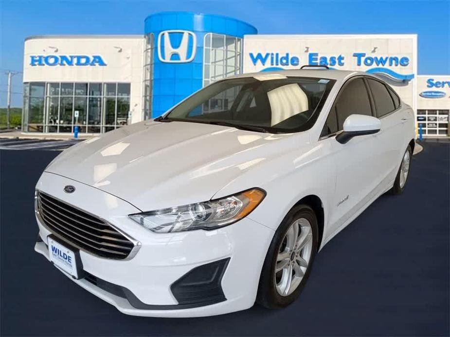 used 2019 Ford Fusion Hybrid car, priced at $13,355