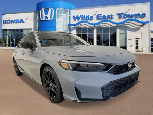 new 2025 Honda Civic car, priced at $27,535
