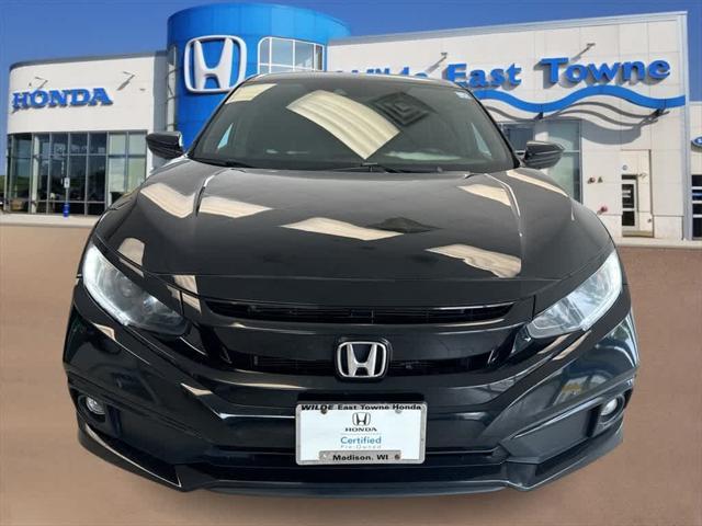 used 2019 Honda Civic car, priced at $16,742