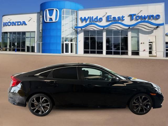used 2019 Honda Civic car, priced at $16,742