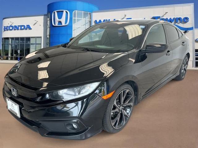 used 2019 Honda Civic car, priced at $16,742