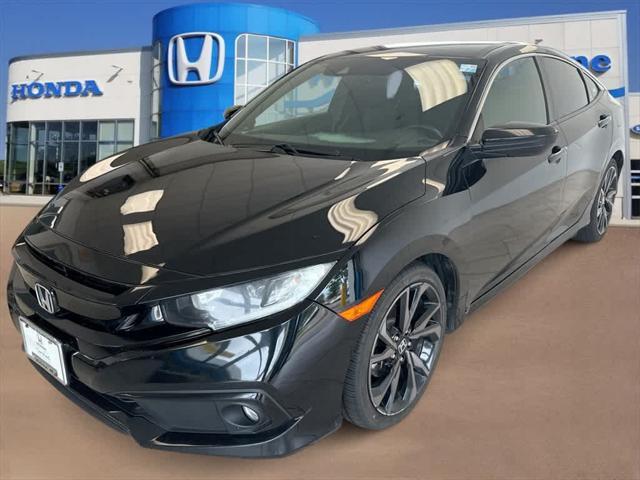 used 2019 Honda Civic car, priced at $16,742