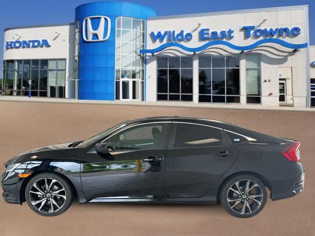 used 2019 Honda Civic car, priced at $16,742