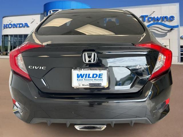 used 2019 Honda Civic car, priced at $16,742