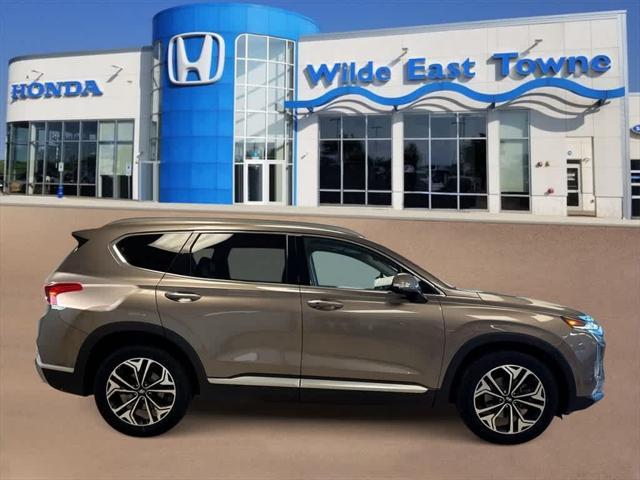 used 2019 Hyundai Santa Fe car, priced at $19,201