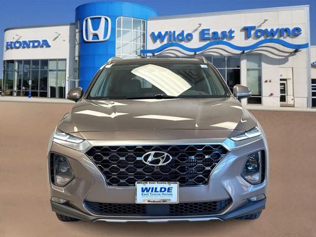 used 2019 Hyundai Santa Fe car, priced at $19,201