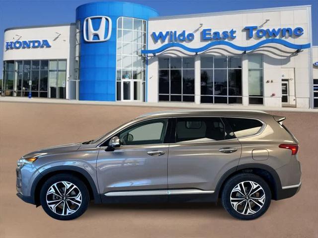 used 2019 Hyundai Santa Fe car, priced at $19,201