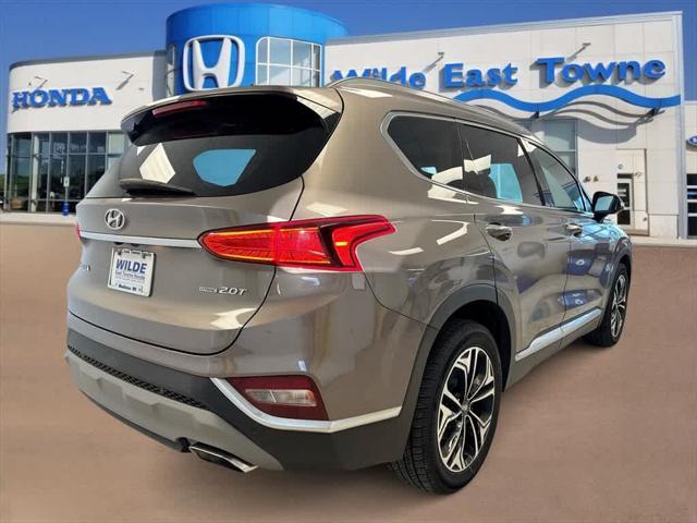 used 2019 Hyundai Santa Fe car, priced at $19,201