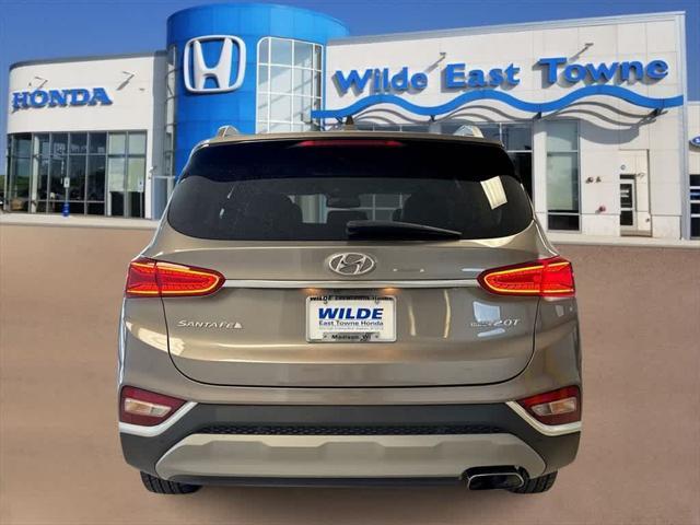 used 2019 Hyundai Santa Fe car, priced at $19,201