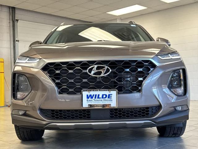 used 2019 Hyundai Santa Fe car, priced at $19,201