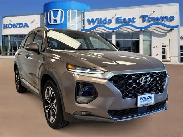 used 2019 Hyundai Santa Fe car, priced at $19,201