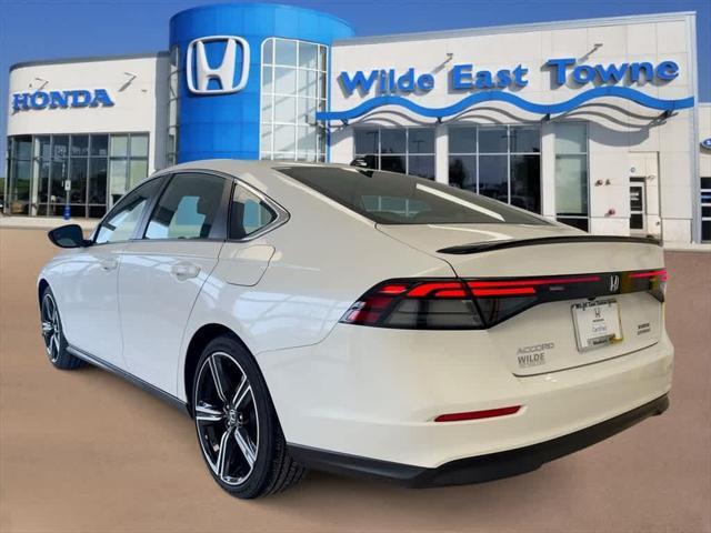 used 2024 Honda Accord Hybrid car, priced at $30,753