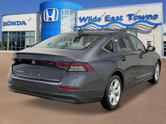 new 2025 Honda Accord car, priced at $28,945