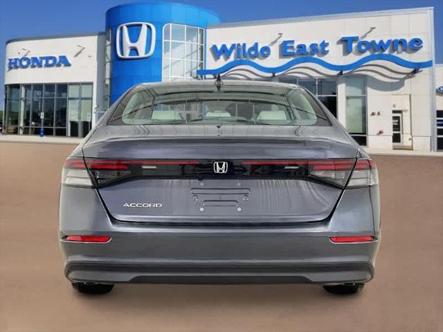 new 2025 Honda Accord car, priced at $28,945