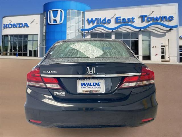 used 2013 Honda Civic car, priced at $6,638