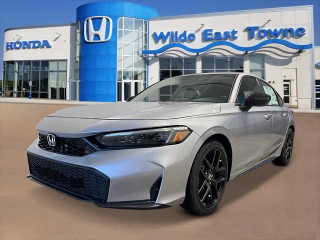 new 2025 Honda Civic car, priced at $27,111