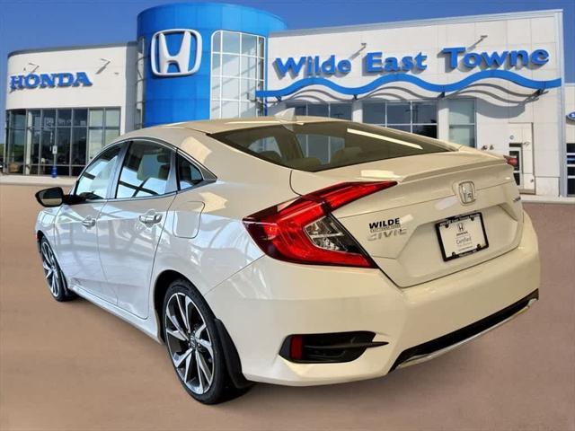 used 2019 Honda Civic car, priced at $19,114