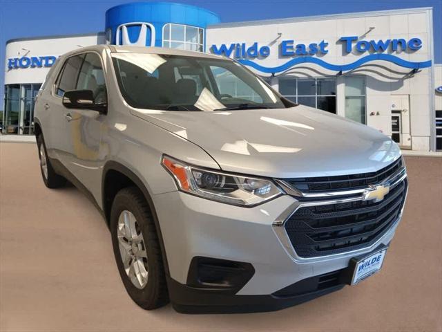 used 2020 Chevrolet Traverse car, priced at $24,459