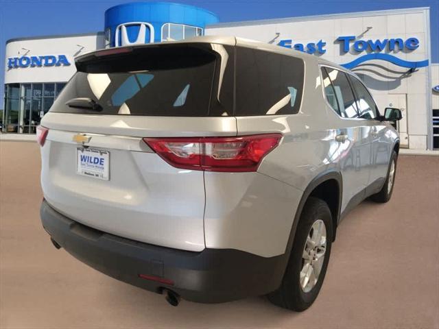 used 2020 Chevrolet Traverse car, priced at $24,459