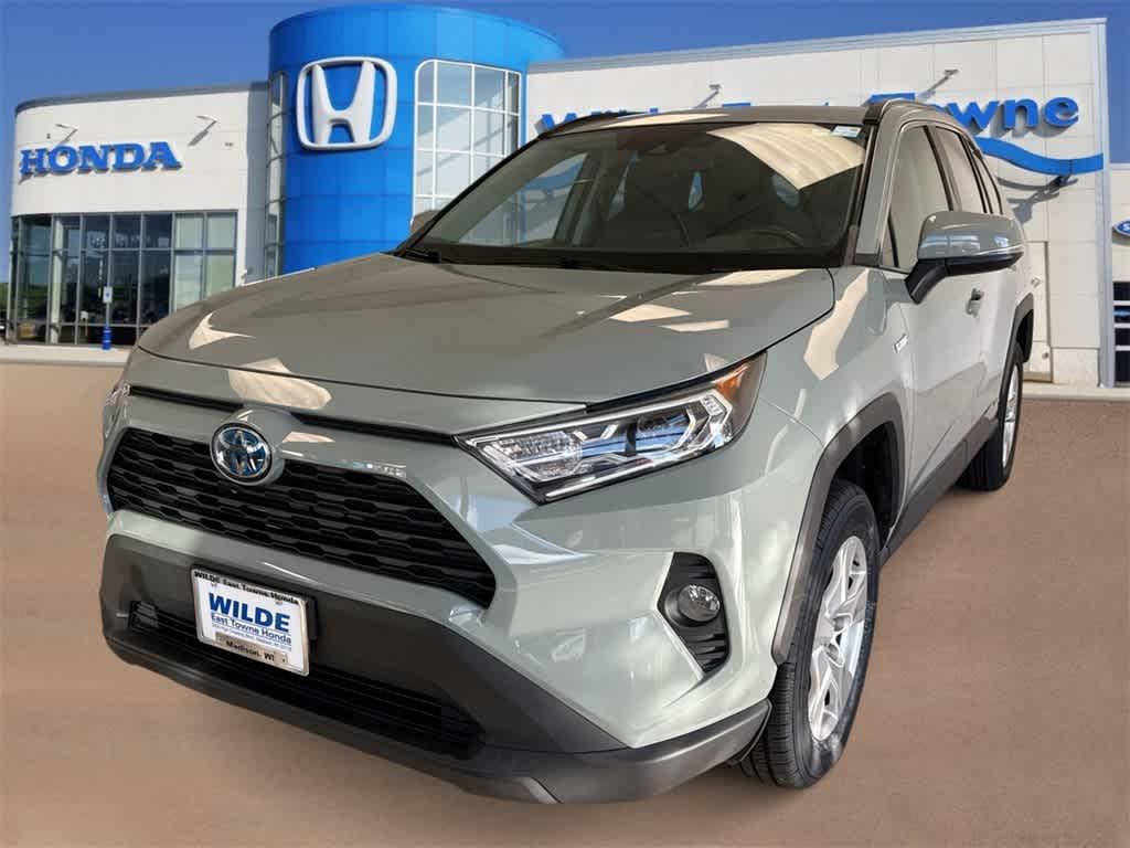 used 2021 Toyota RAV4 Hybrid car, priced at $25,989