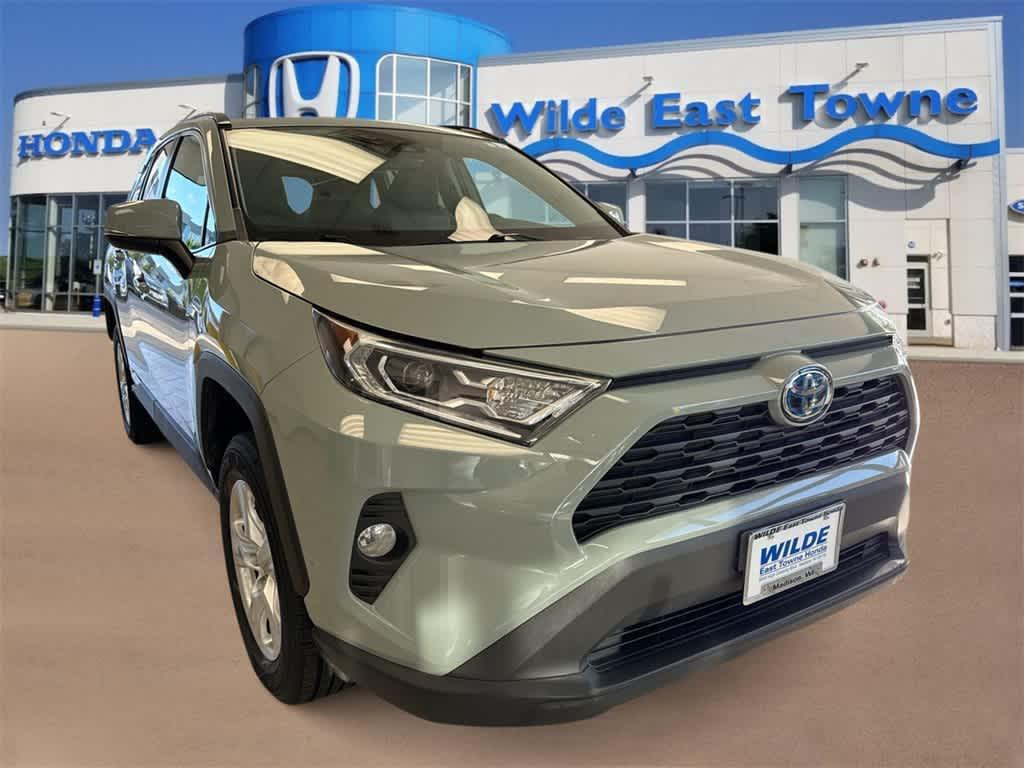 used 2021 Toyota RAV4 Hybrid car, priced at $25,989