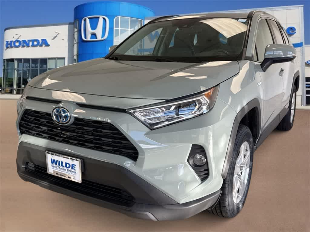 used 2021 Toyota RAV4 Hybrid car, priced at $25,989