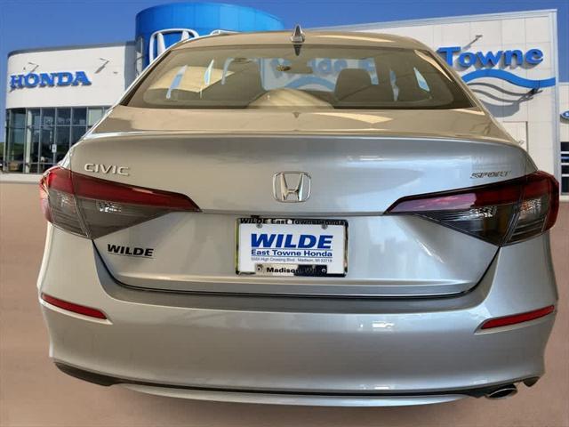 used 2025 Honda Civic car, priced at $27,947
